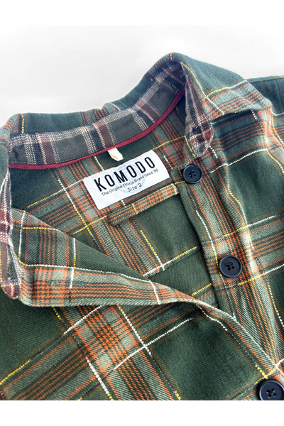 Komodo Green Axel Shirt-Mens-Ohh! By Gum - Shop Sustainable