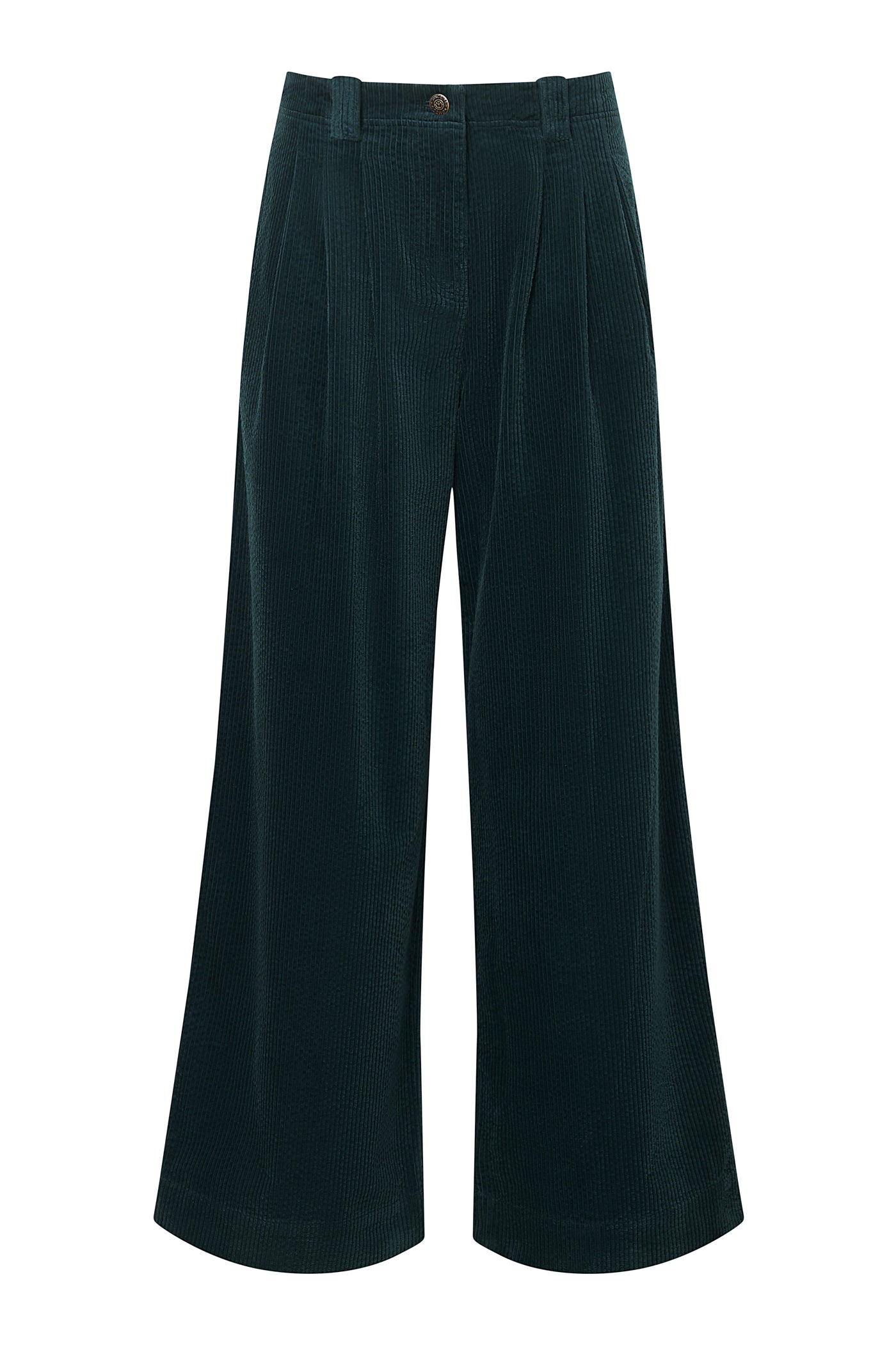 Komodo Marine Green Lola Trousers-Womens-Ohh! By Gum - Shop Sustainable