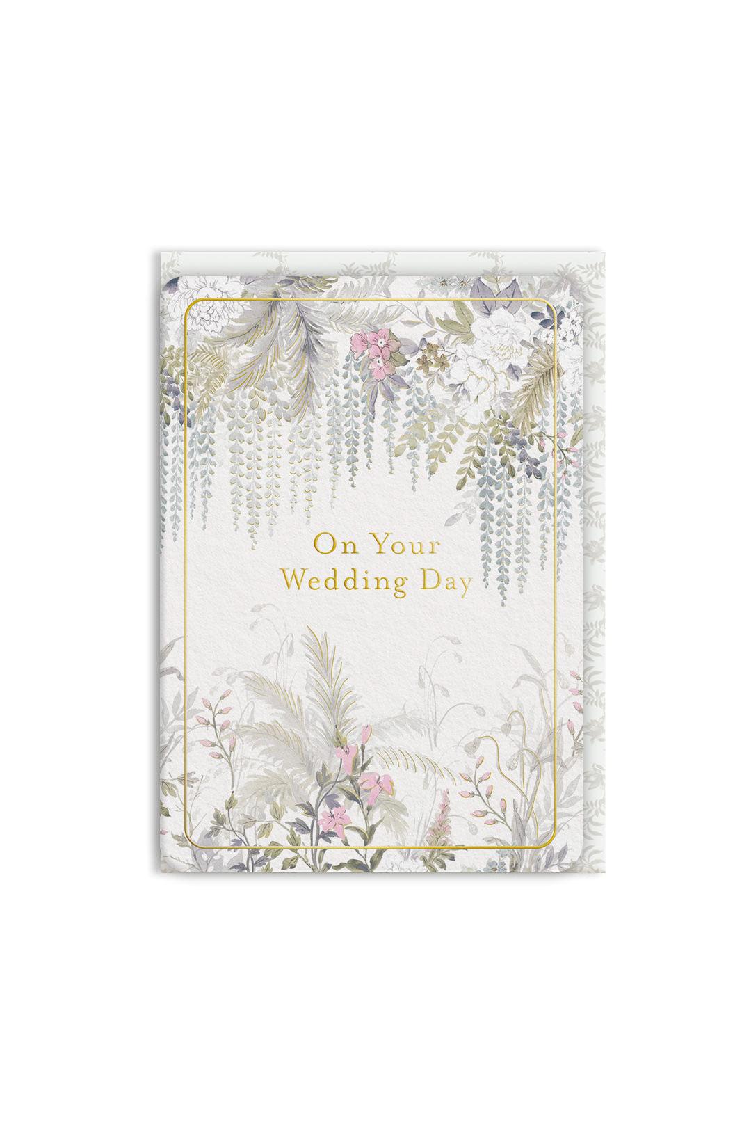 Ohh Deer Wedding Day Wisteria Greeting Card