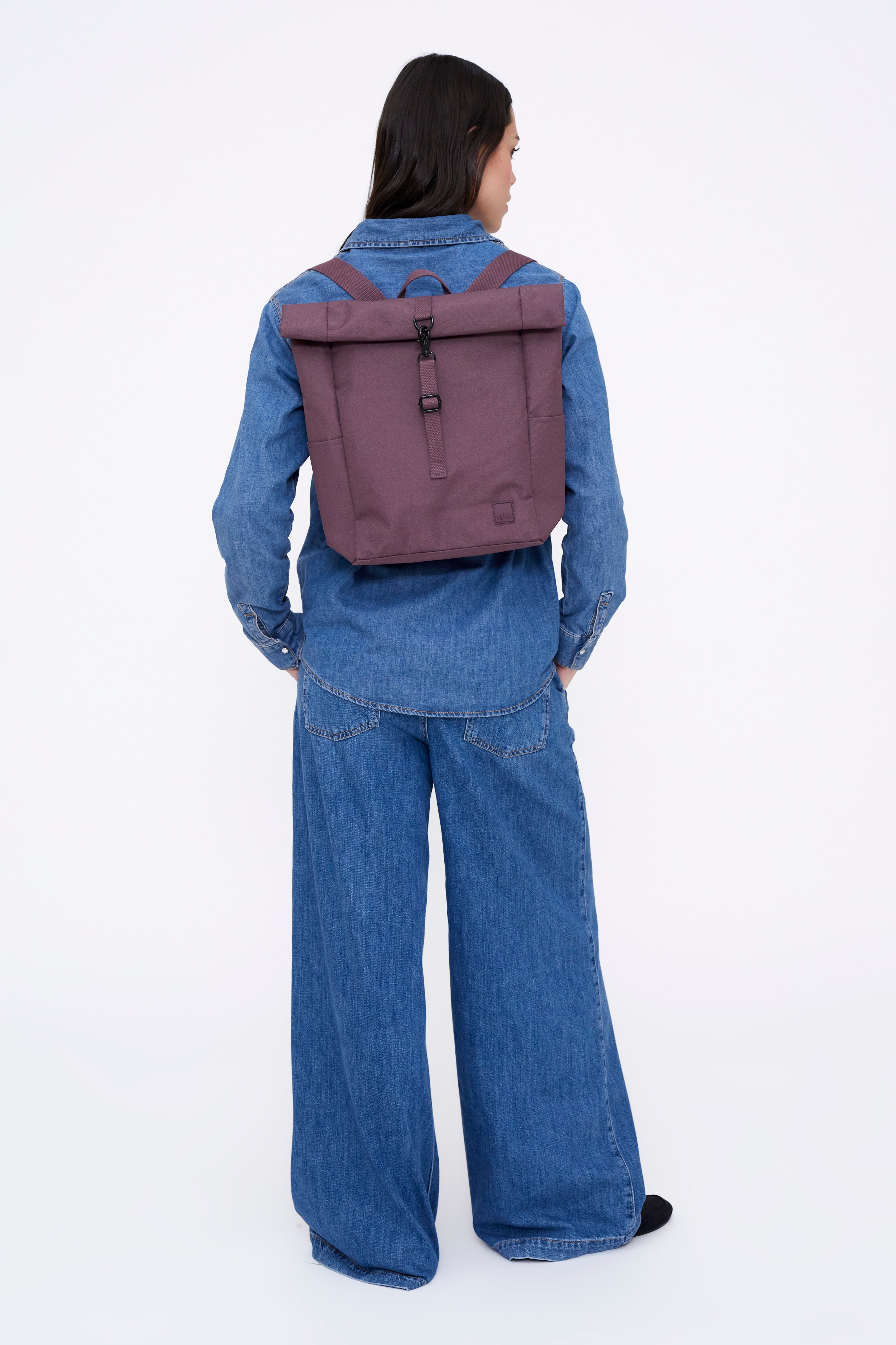 Lefrik Mini Roll Backpack Maroon