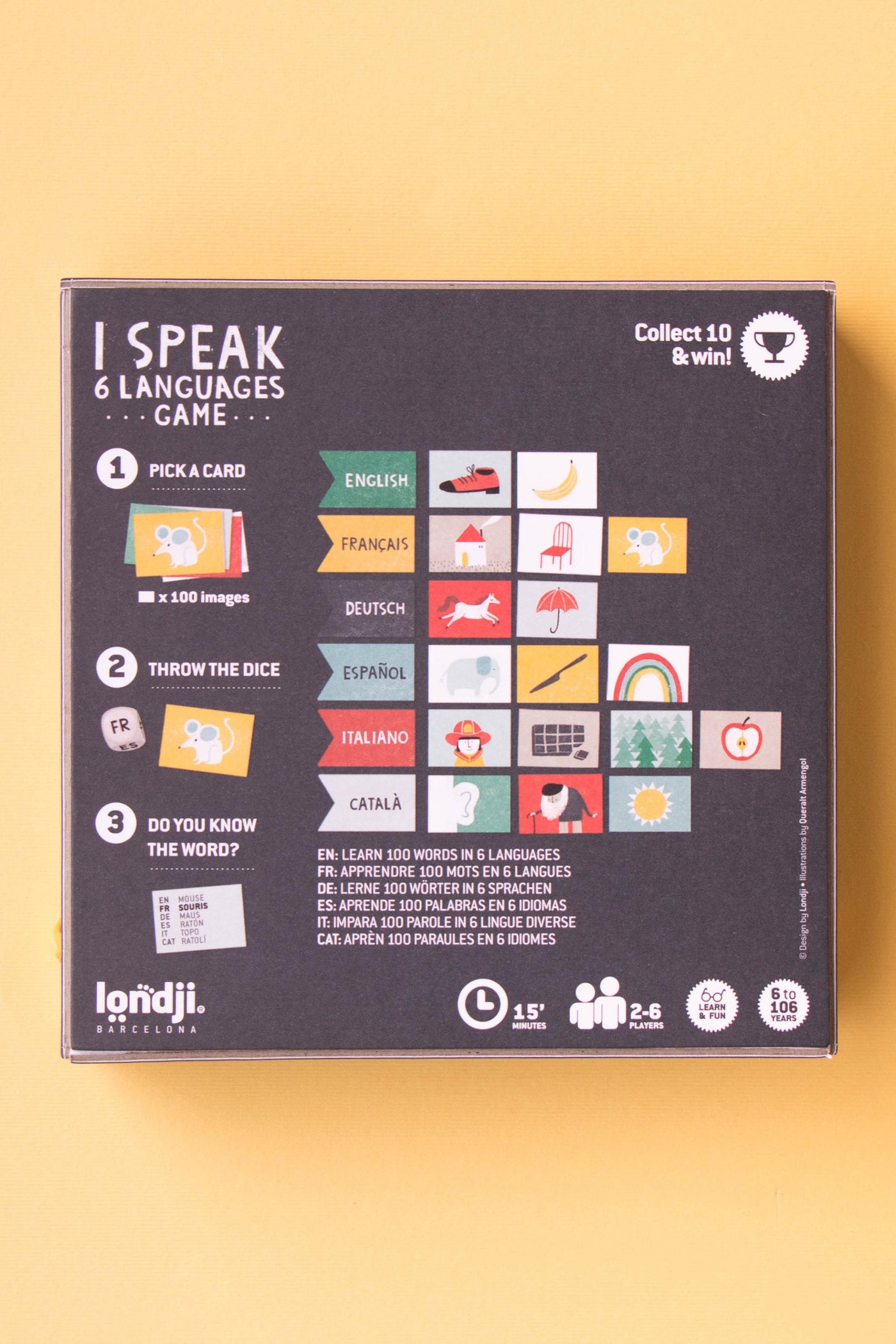 Londji Learn&Fun - I SPEAK 6 LANGUAGES