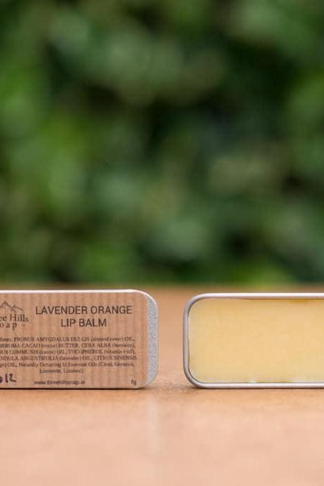 Three Hills Lavender Orange Lip Balm