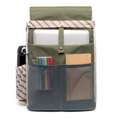 LeFrik Scout Stripes Olive-Accessories-Ohh! By Gum - Shop Sustainable