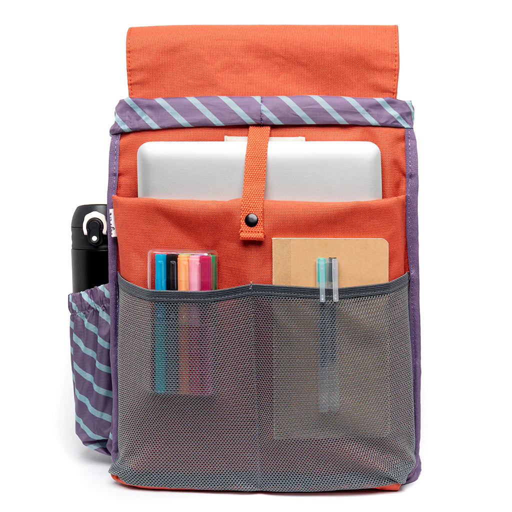 LeFrik Scout Stripes Orange-Accessories-Ohh! By Gum - Shop Sustainable