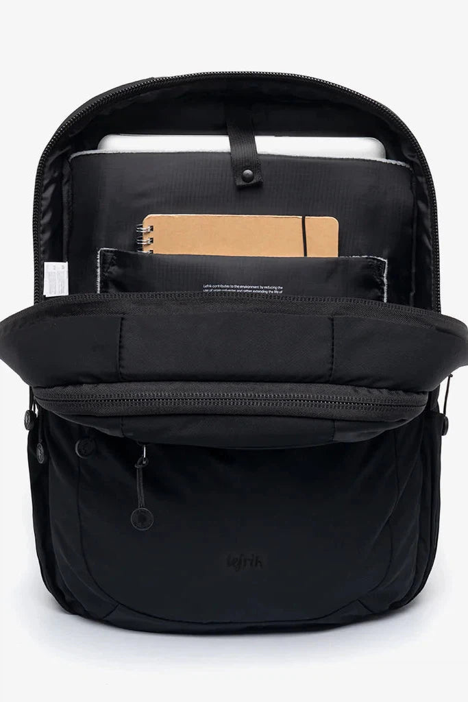 Lefrik 101 Backpack Black-Accessories-Ohh! By Gum - Shop Sustainable