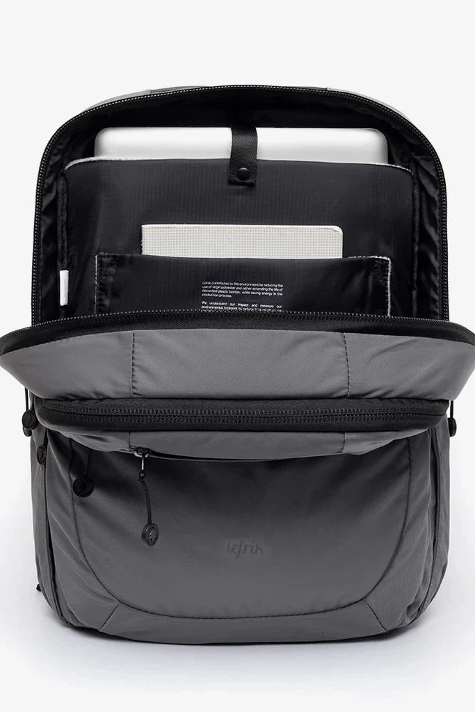 Lefrik 101 Backpack Grey-Accessories-Ohh! By Gum - Shop Sustainable