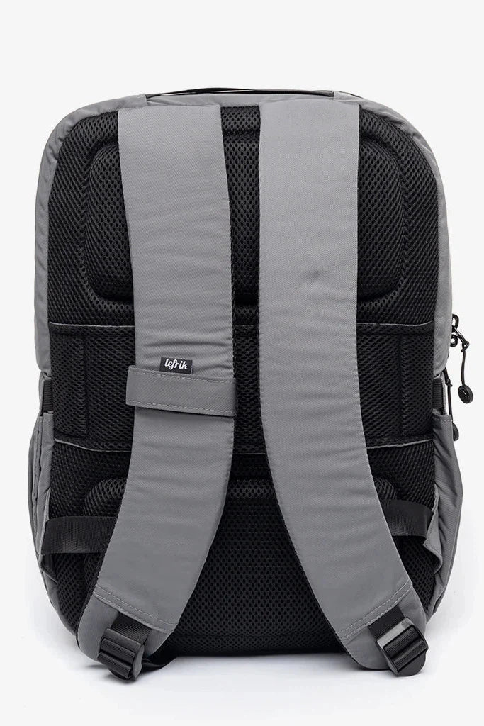 Lefrik 101 Backpack Grey-Accessories-Ohh! By Gum - Shop Sustainable