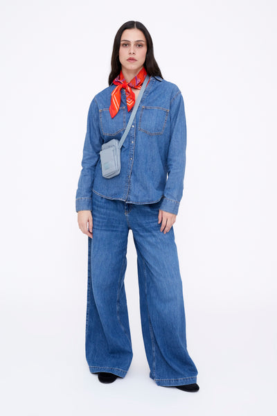 Lefrik Amsterdam Bag Stone Blue