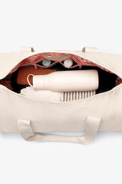 Lefrik Getaway Bag Ecru-Accessories-Ohh! By Gum - Shop Sustainable