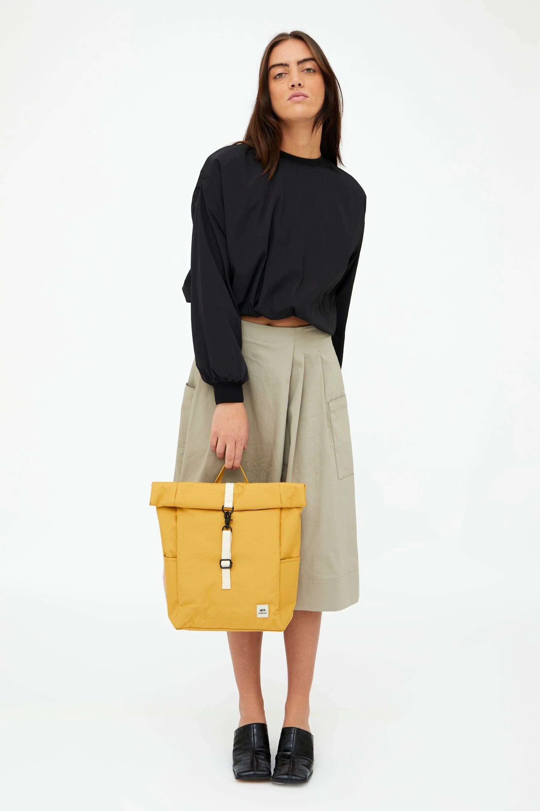 Lefrik Mini Roll in Mustard-Accessories-Ohh! By Gum - Shop Sustainable
