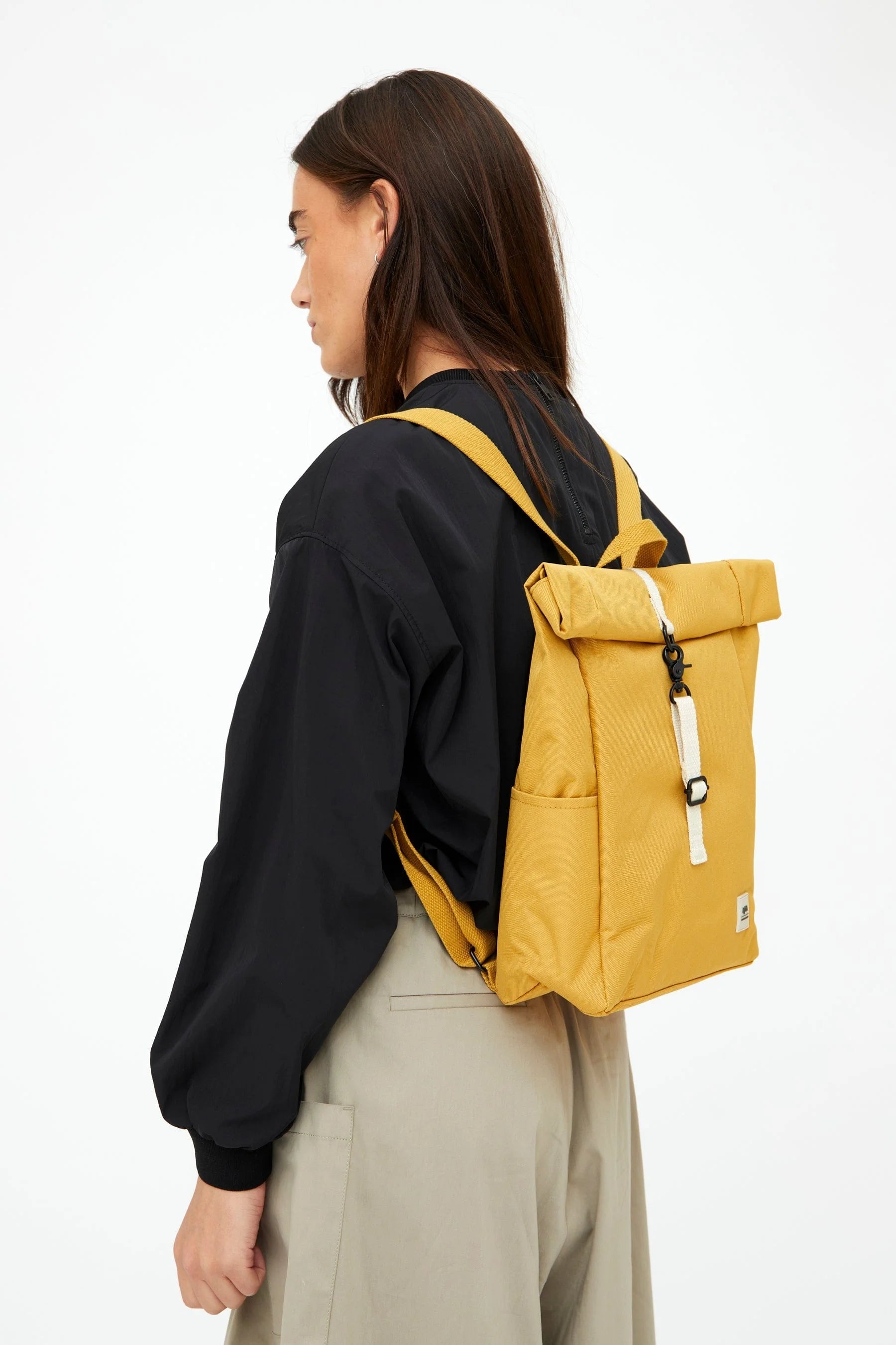 Lefrik Mini Roll in Mustard-Accessories-Ohh! By Gum - Shop Sustainable