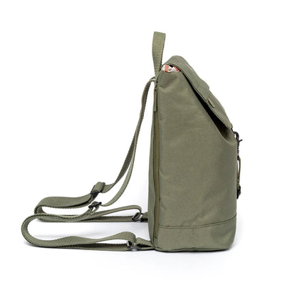 Lefrik Mini Scout in Stripes Olive-Accessories-Ohh! By Gum - Shop Sustainable