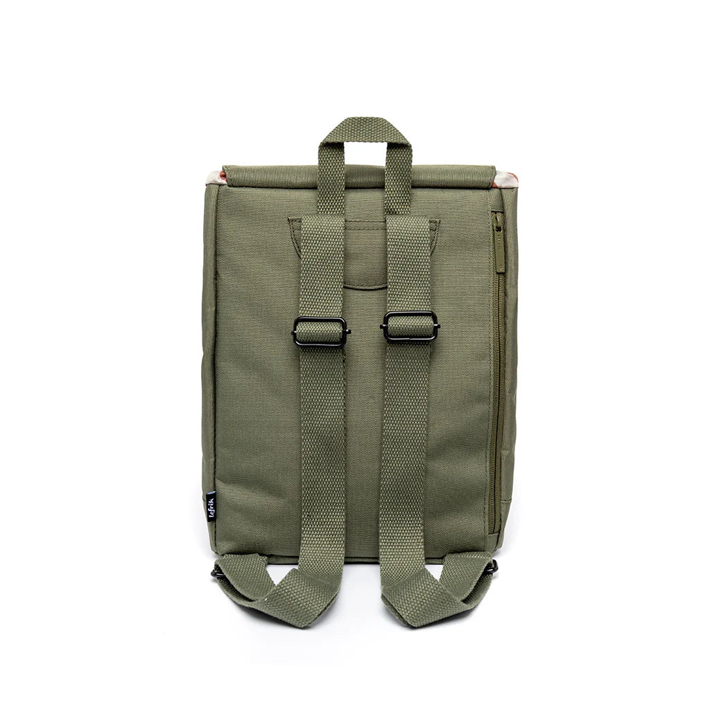 Lefrik Mini Scout in Stripes Olive-Accessories-Ohh! By Gum - Shop Sustainable