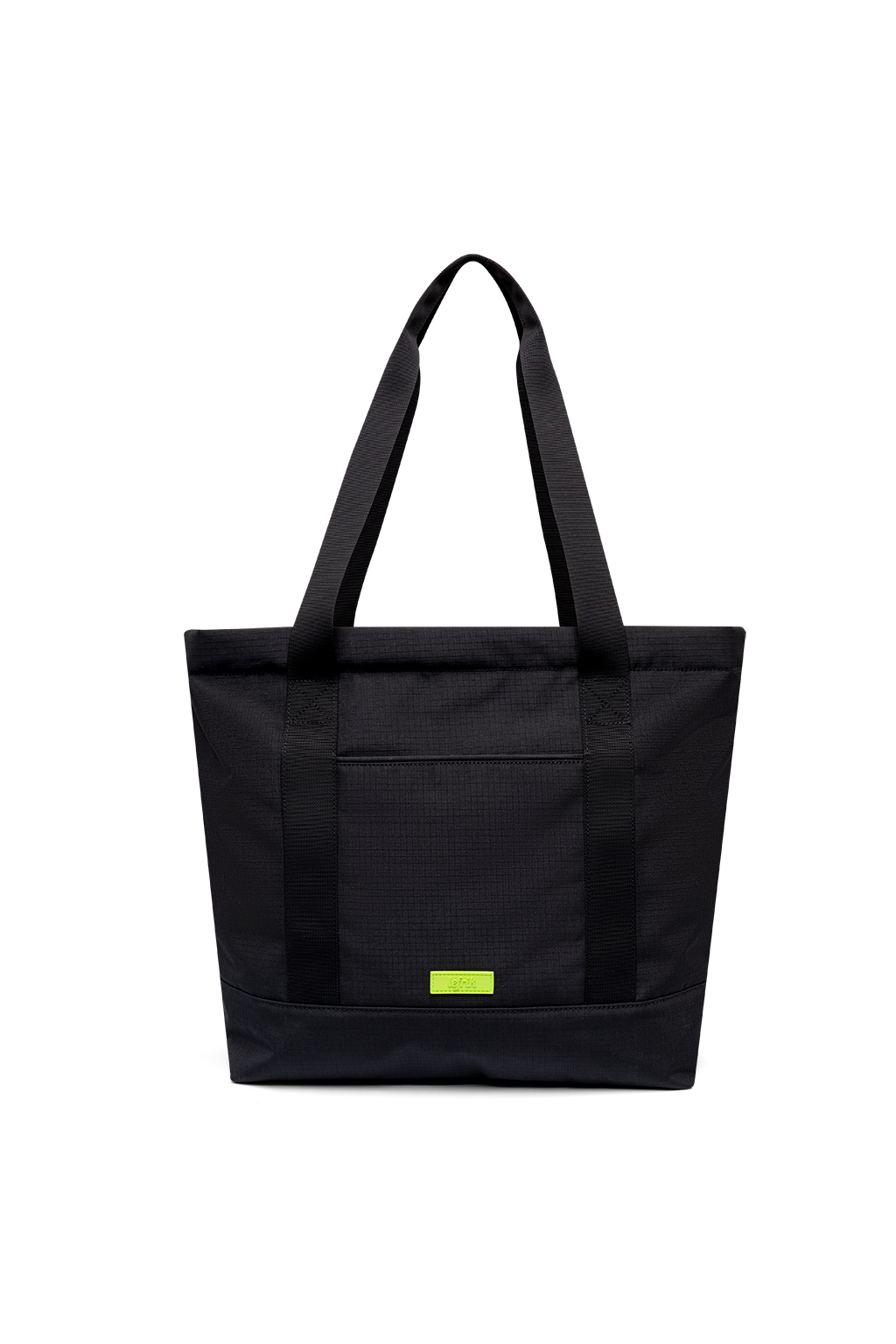 Lefrik Strata Tote Bag Black Lime Ripstop