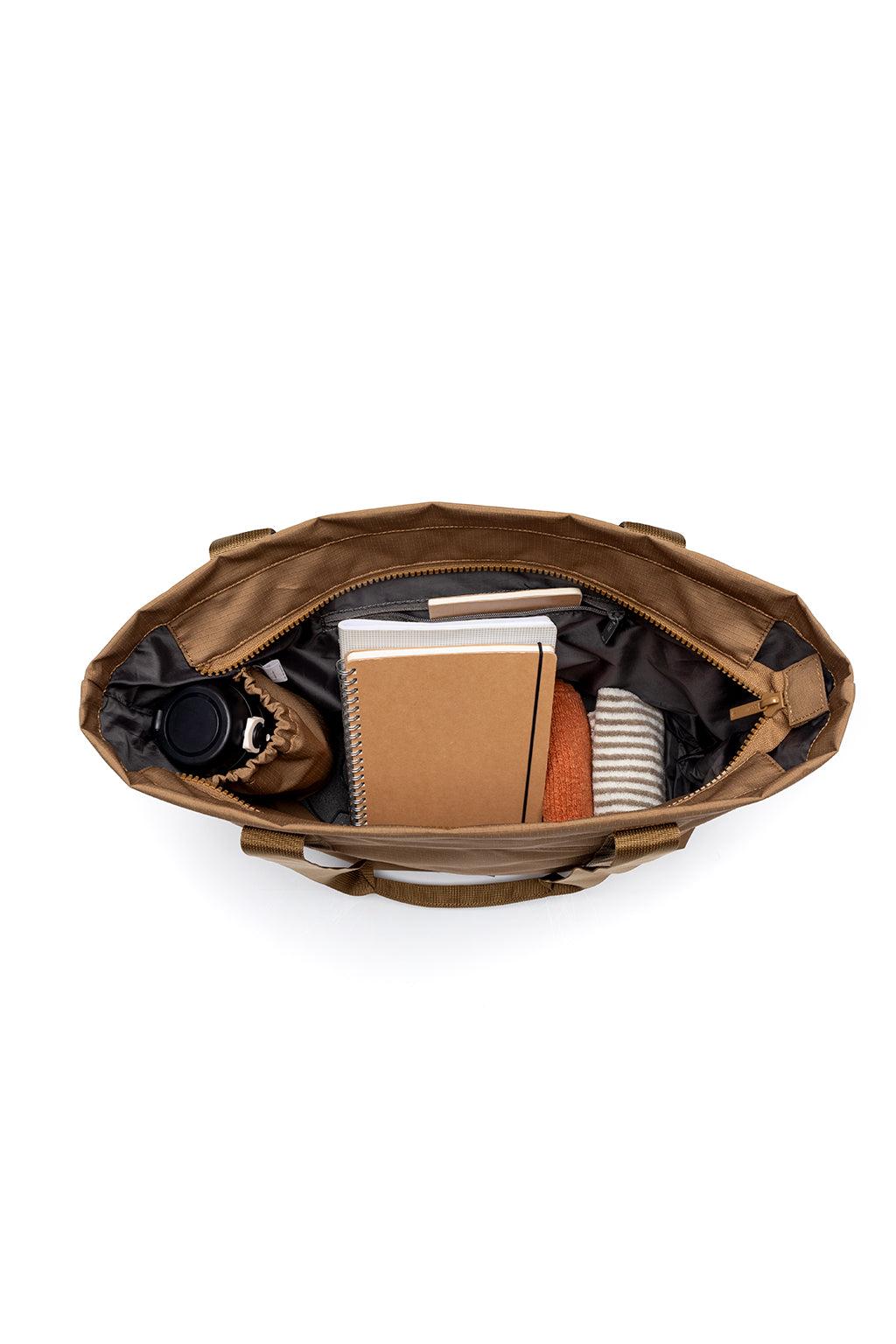 Lefrik Strata Tote Bag Toffee Ripstop