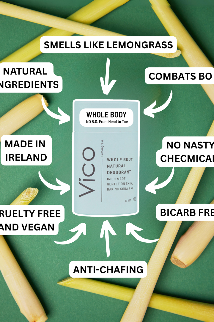 Vico Lemongrass Whole Body Natural Deodorant