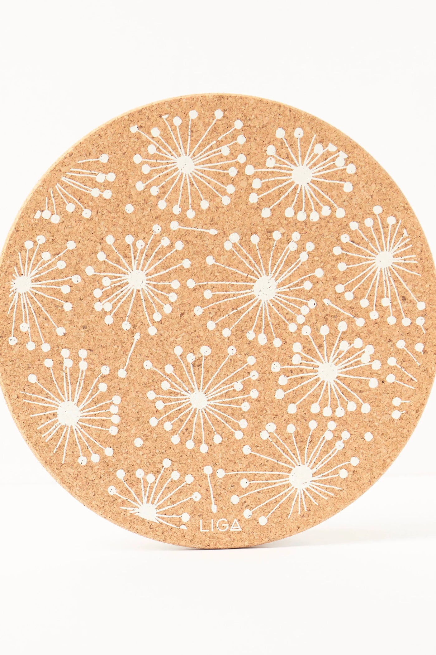 Liga Cork Placemat Dandelion | Individual-Homeware-Ohh! By Gum - Shop Sustainable