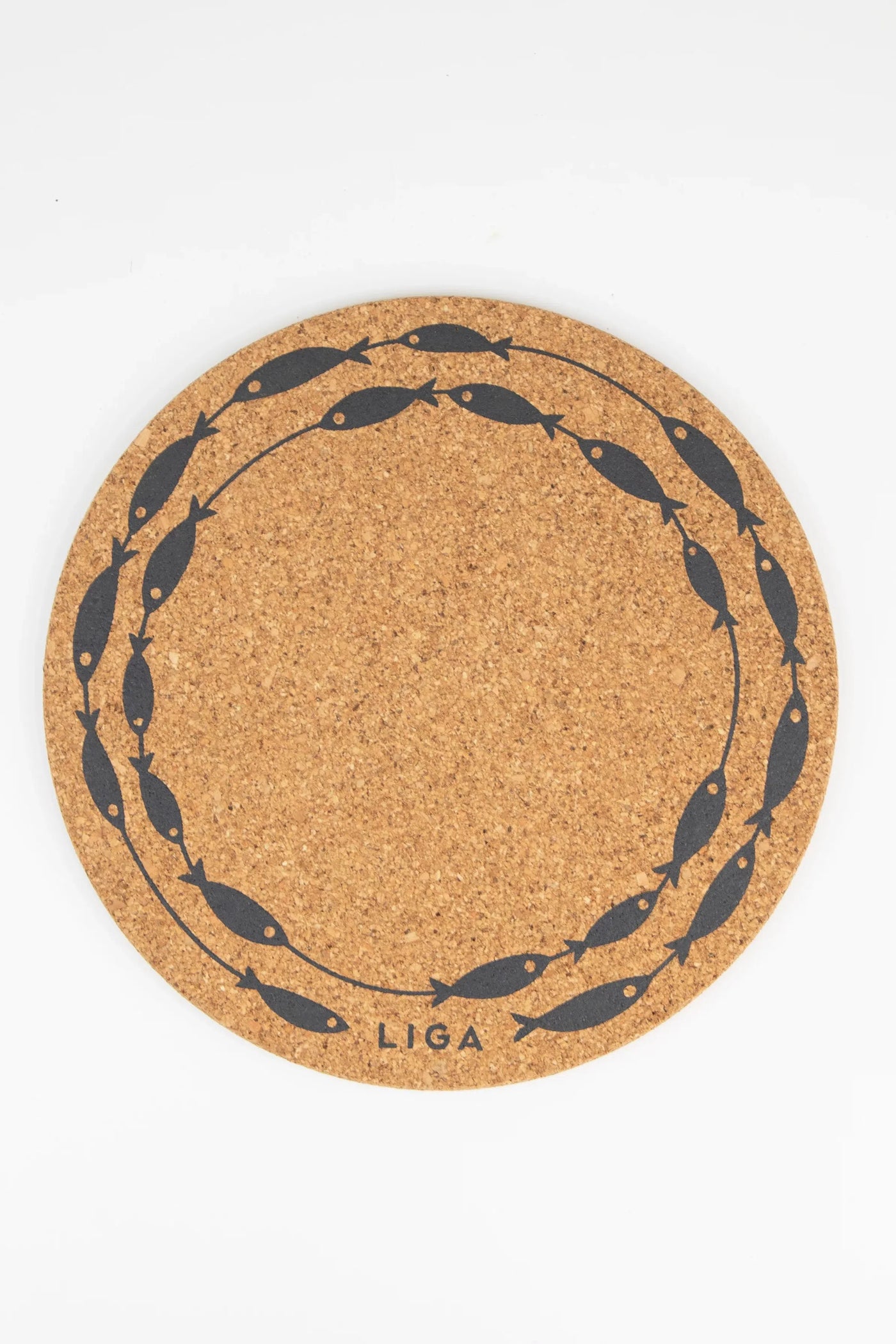 Liga Cork Placemat | Fish on a Line | Individual-Homeware-Ohh! By Gum - Shop Sustainable