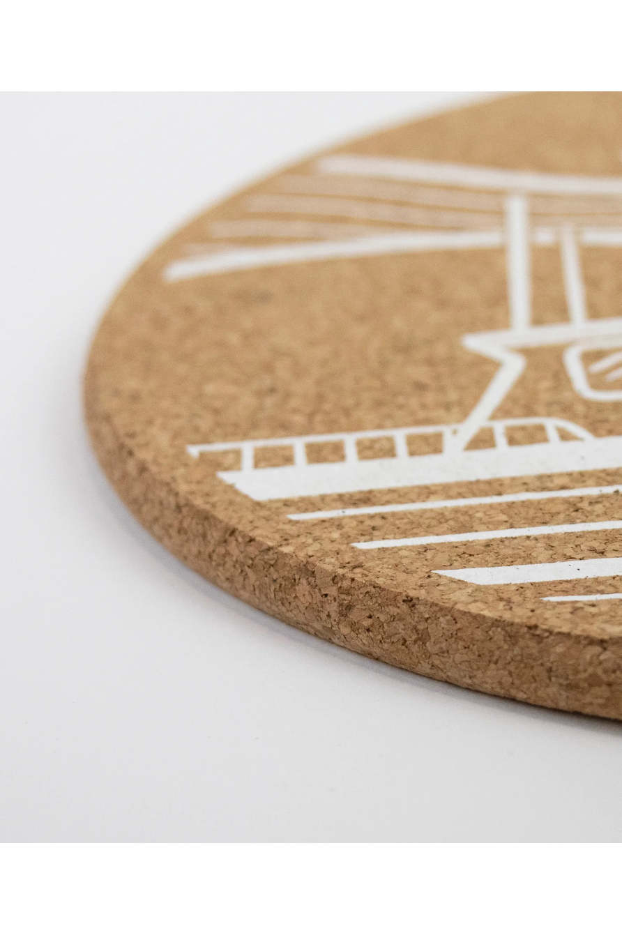 Liga Cork Placemat Set | Ebb & Flo-Homeware-Ohh! By Gum - Shop Sustainable