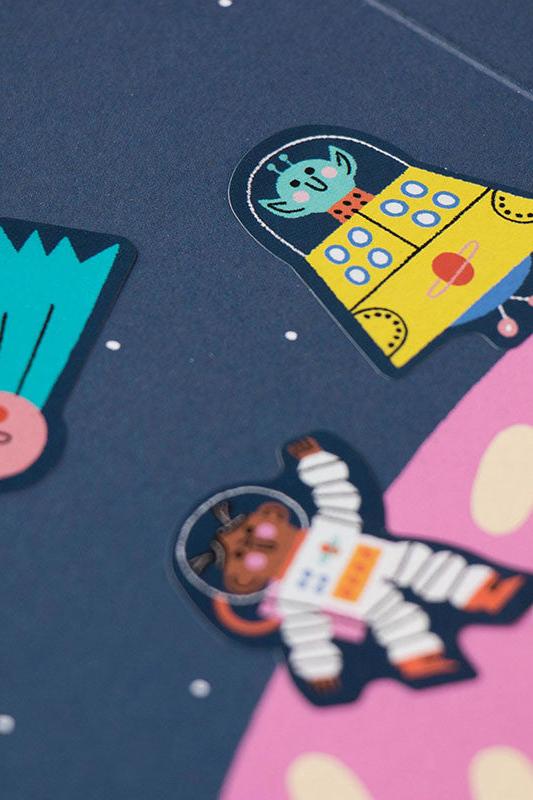 Londji Activities - SPACE Stickers