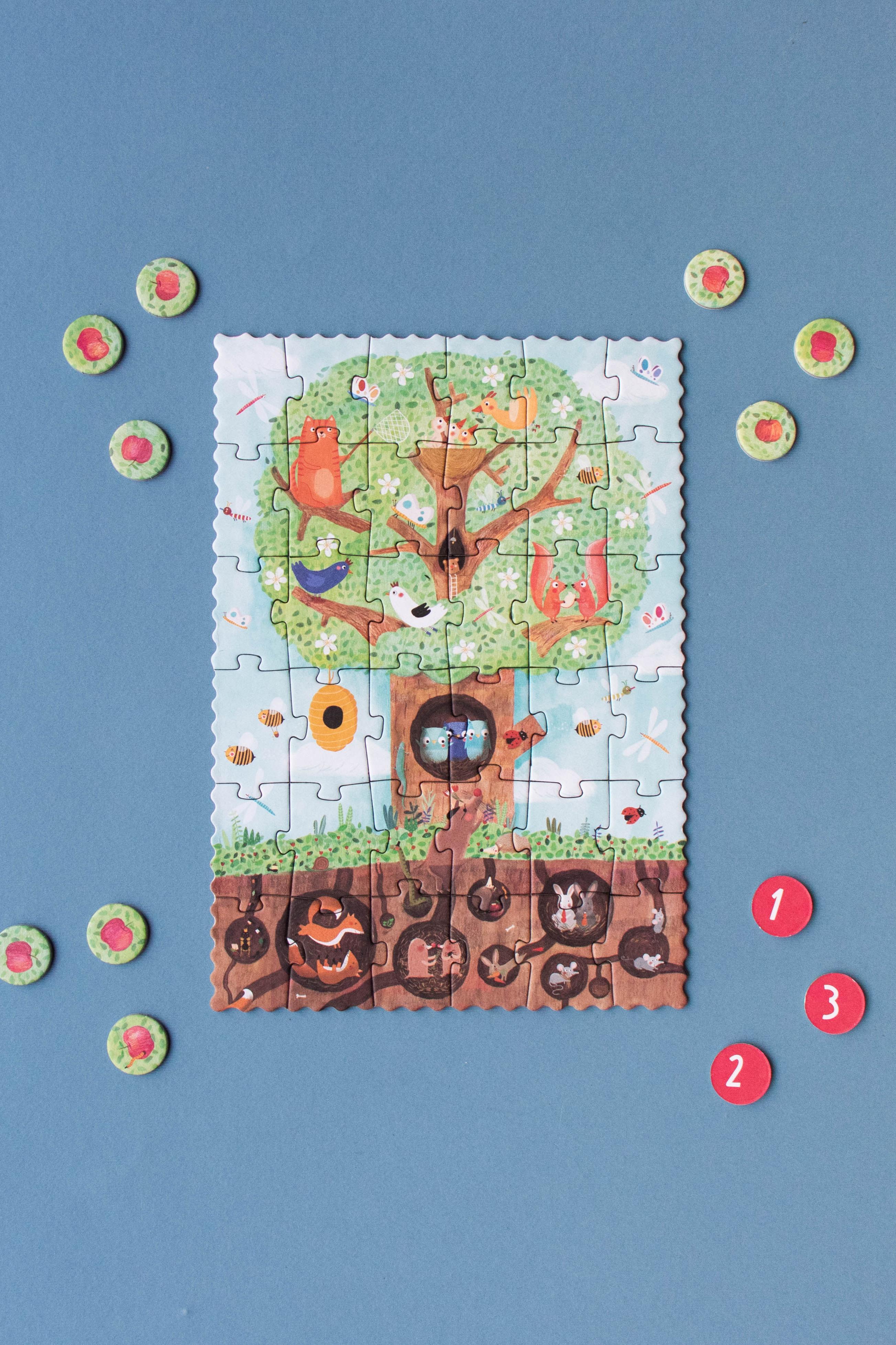 Londji Tiny Puzzle - POMMIER