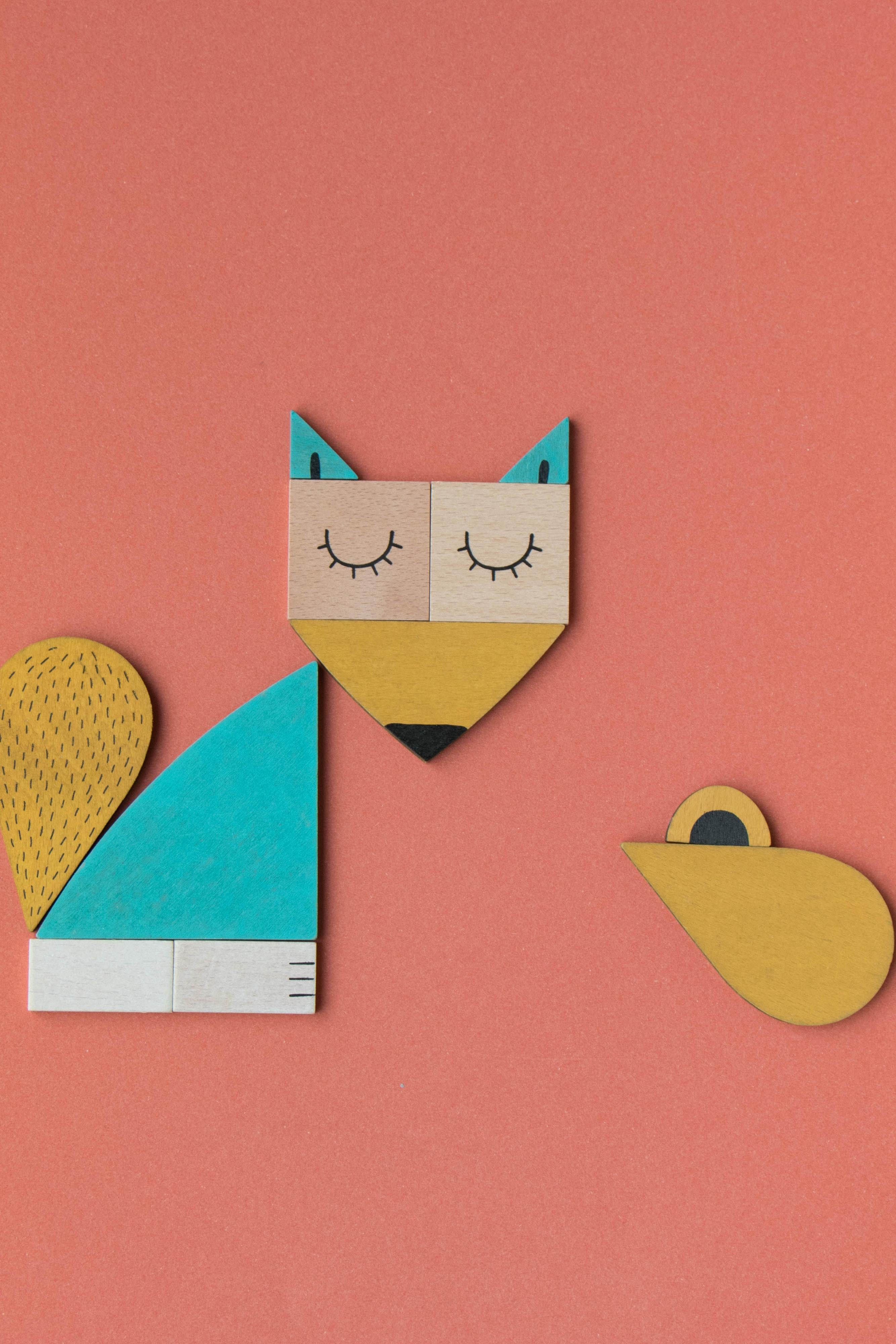 Londji Wooden Toy - THE FOX & THE MOUSE
