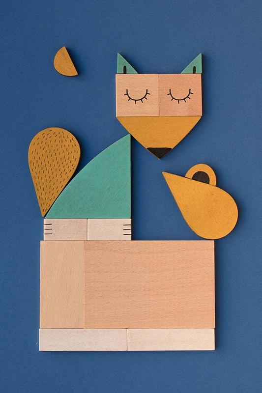 Londji Wooden Toy - THE FOX & THE MOUSE