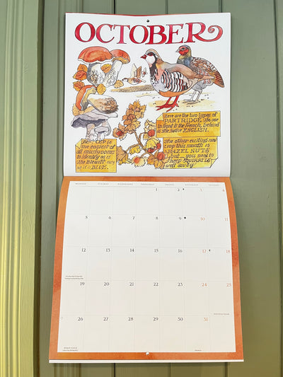MATTHEW RICE A YEAR IN THE COUNTRY WALL  CALENDAR 2026