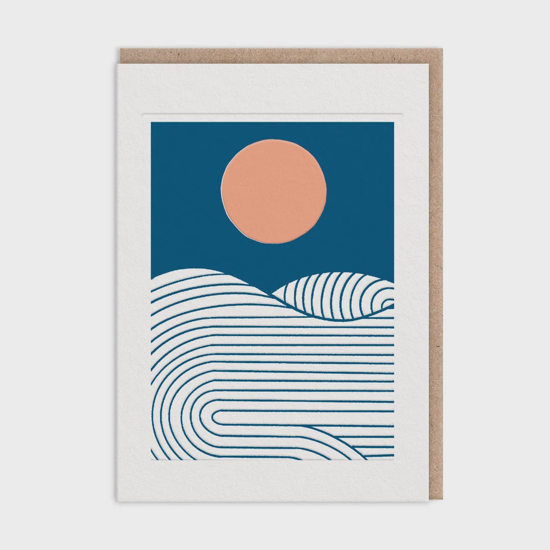 Ohh Deer Happy Birthday Sun and Sea Greeting Card