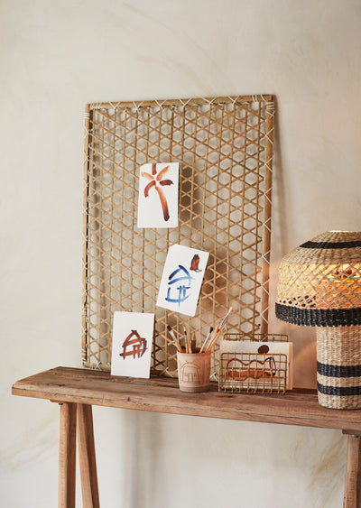 Madam Stoltz Bamboo Blackboard