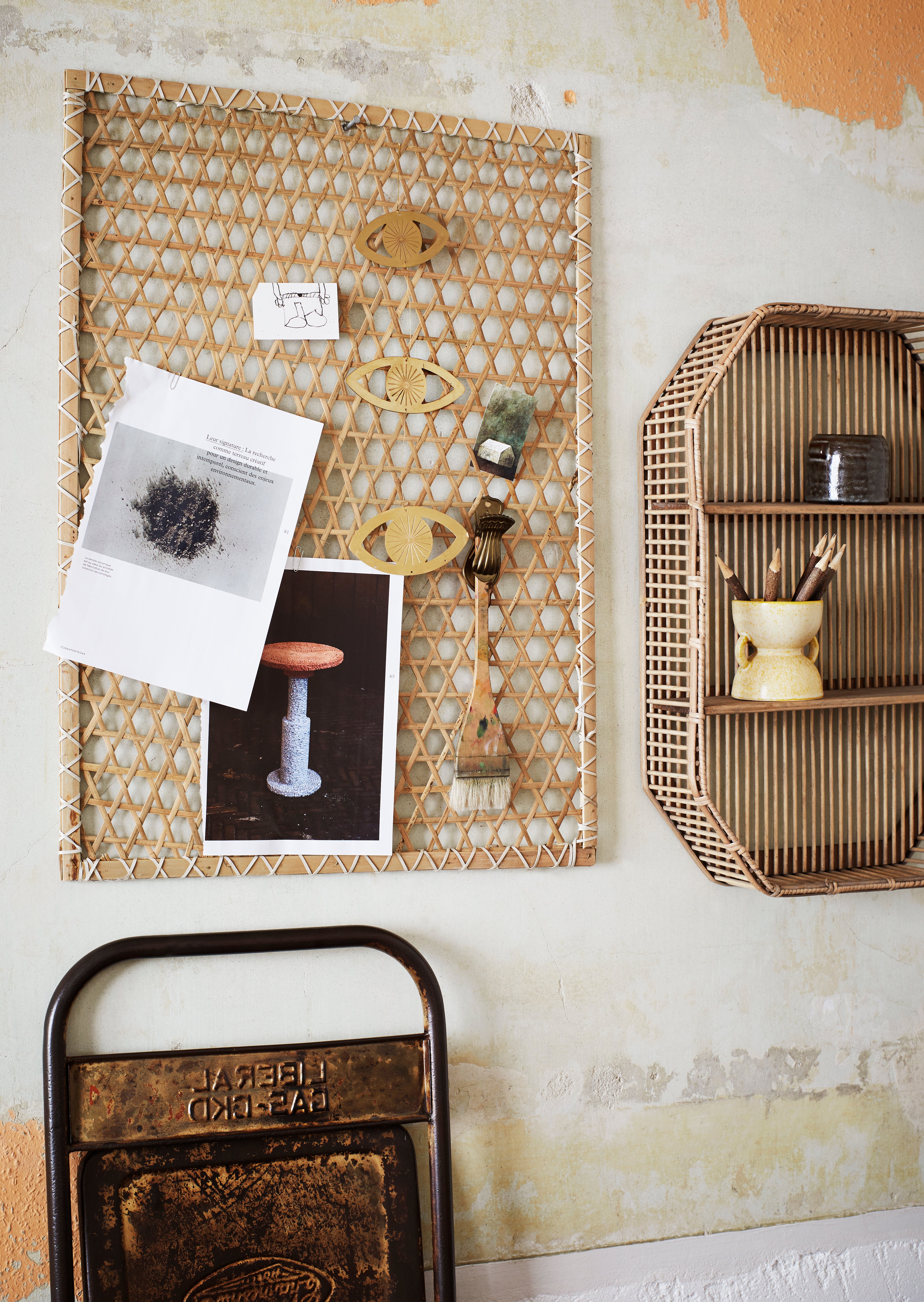 Madam Stoltz Bamboo Blackboard