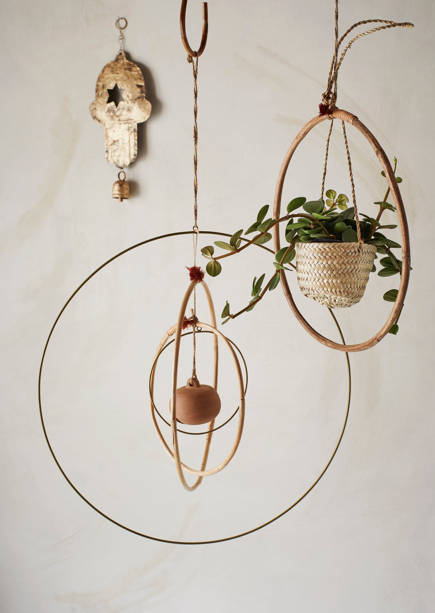 Madam Stoltz Bamboo S Hook