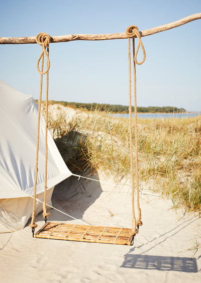 Madam Stoltz Bamboo Swing