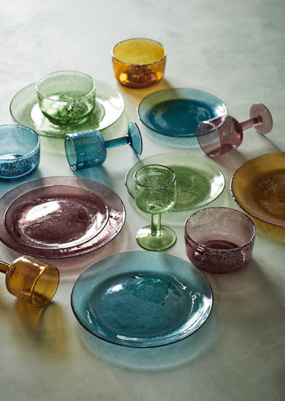 Madam Stoltz Coloured Glass Bowl