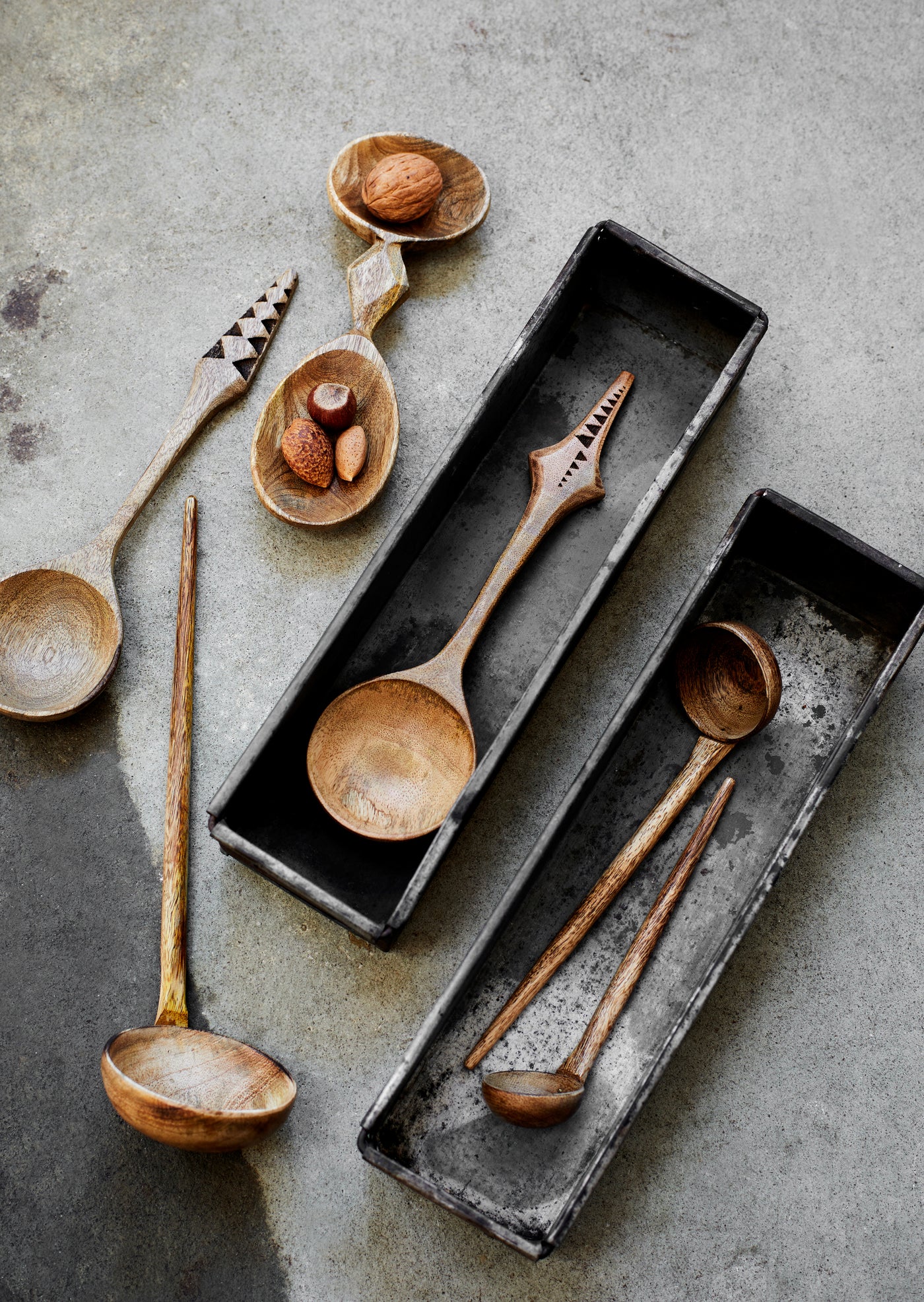 Madam Stoltz Hand Carved Wooden Ladle
