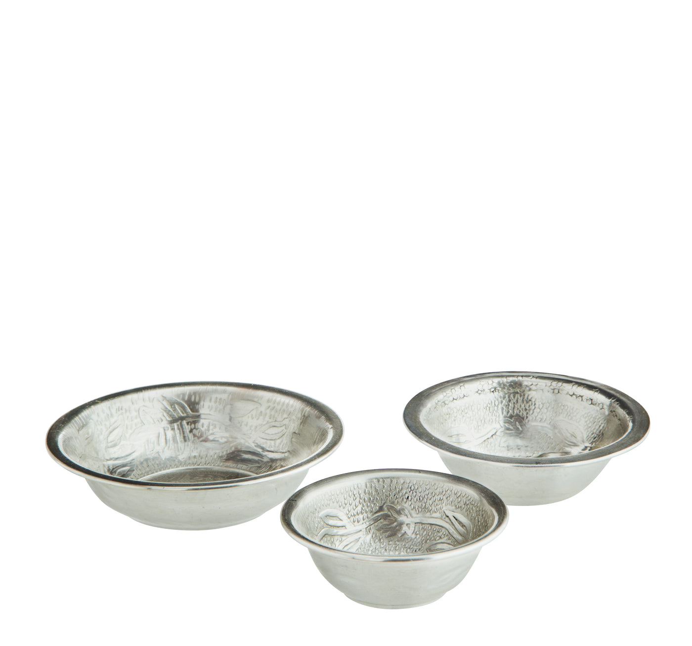 Madam Stoltz Hand Hammered Aluminium Bowl