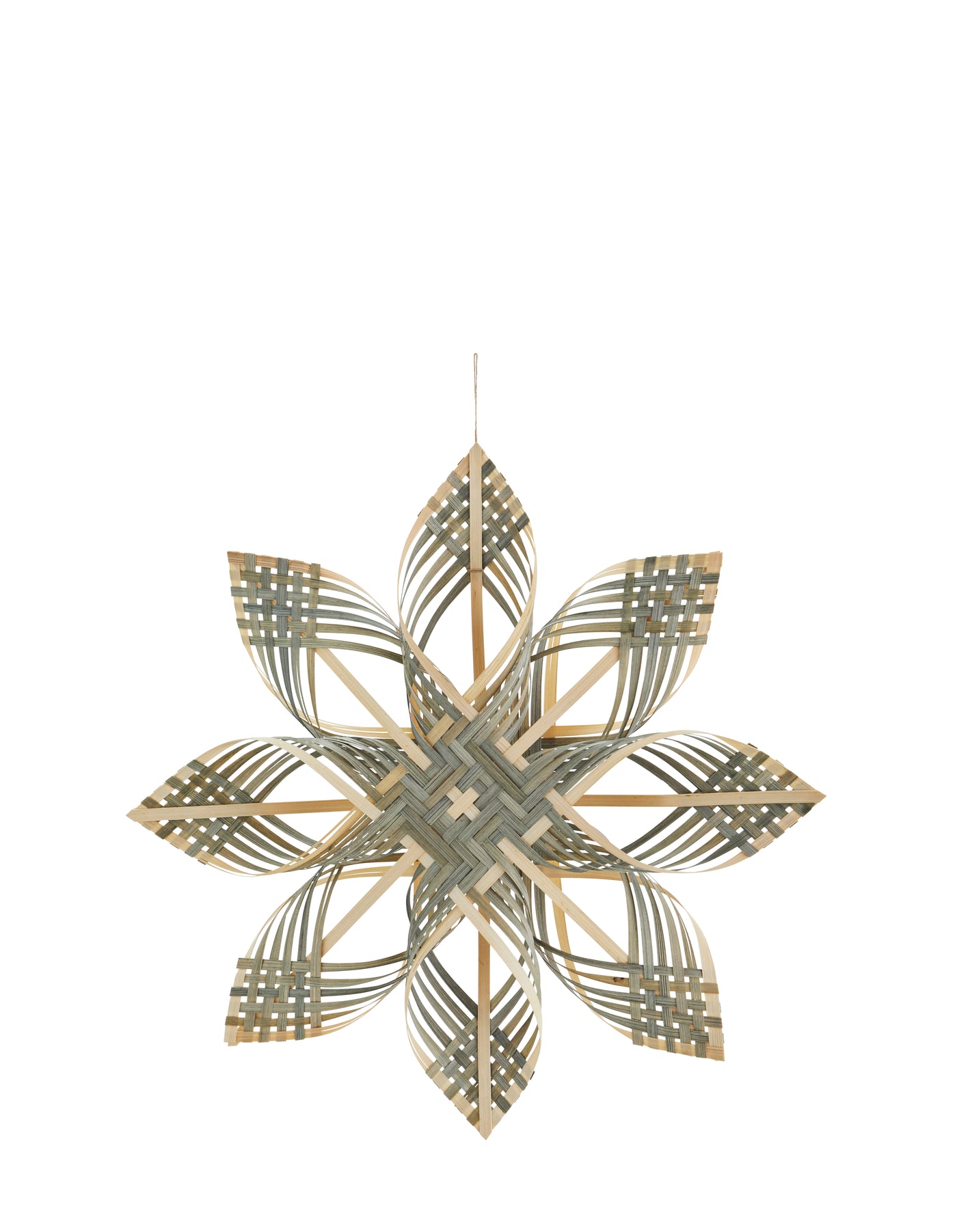 Madam Stoltz Hanging Bamboo Star