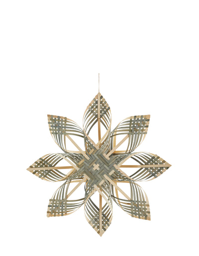 Madam Stoltz Hanging Bamboo Star