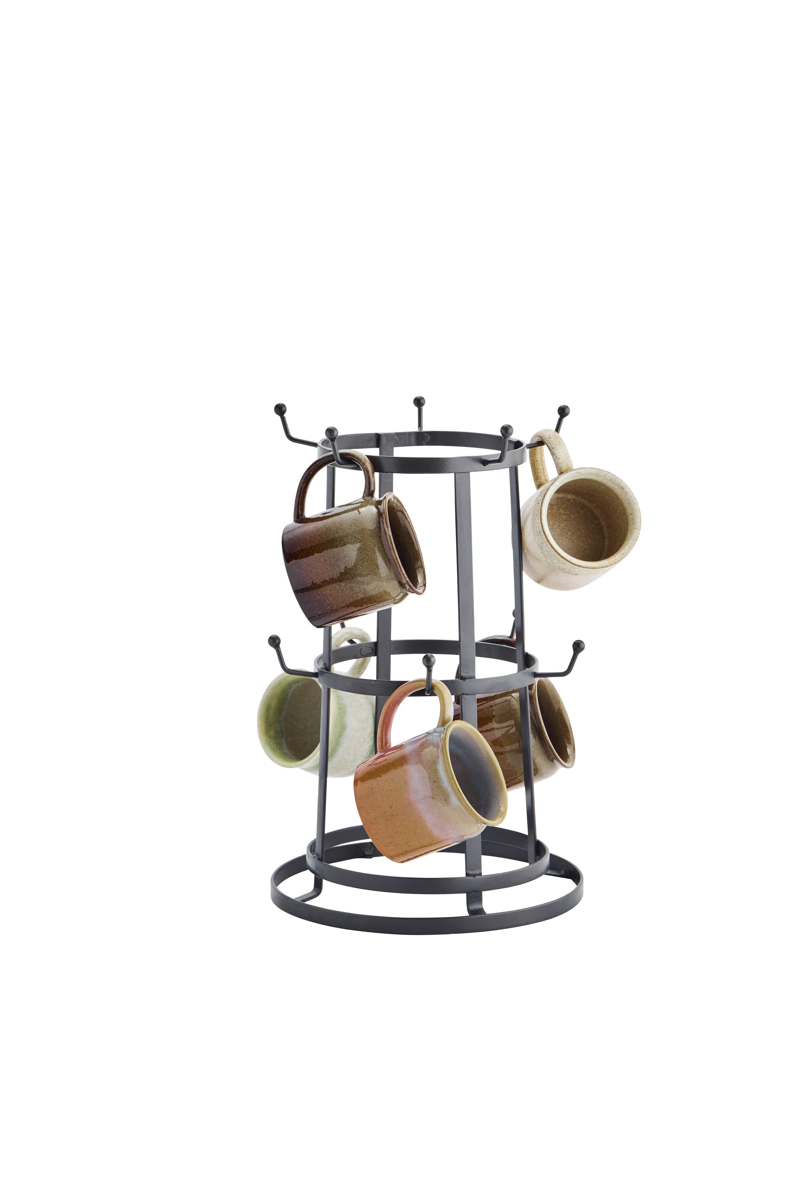 Madam Stoltz Iron Mug Holder