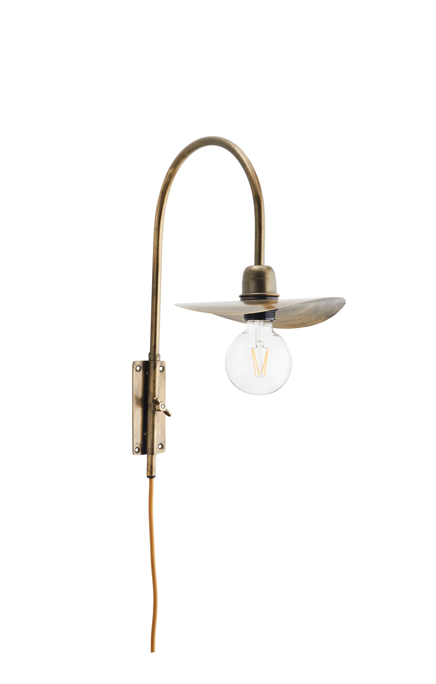 Madam Stoltz Iron Wall Lamp