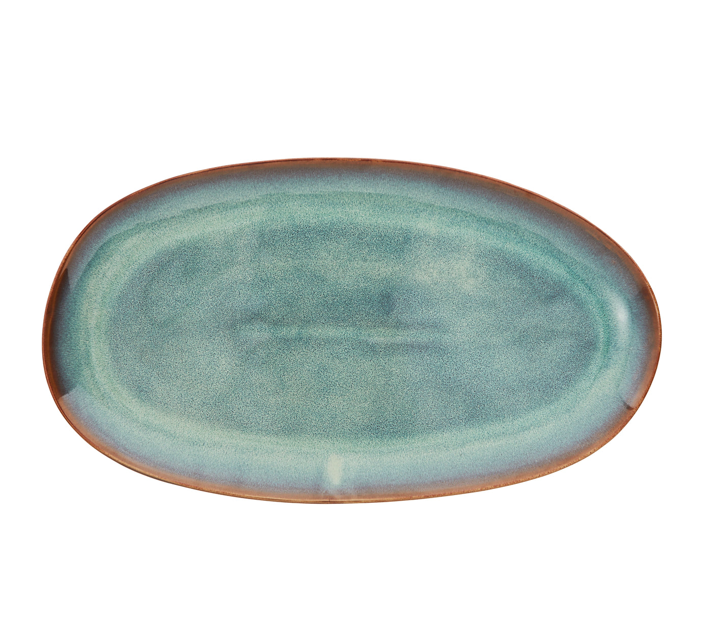 Madam Stoltz Oval Stoneware Dish