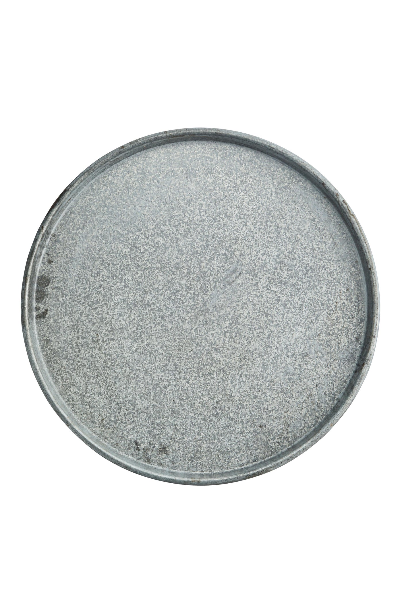 Madam Stoltz Re-Used Round Iron Tray