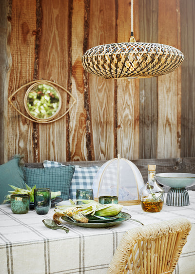 Madam Stoltz Stoneware Dinner Plate