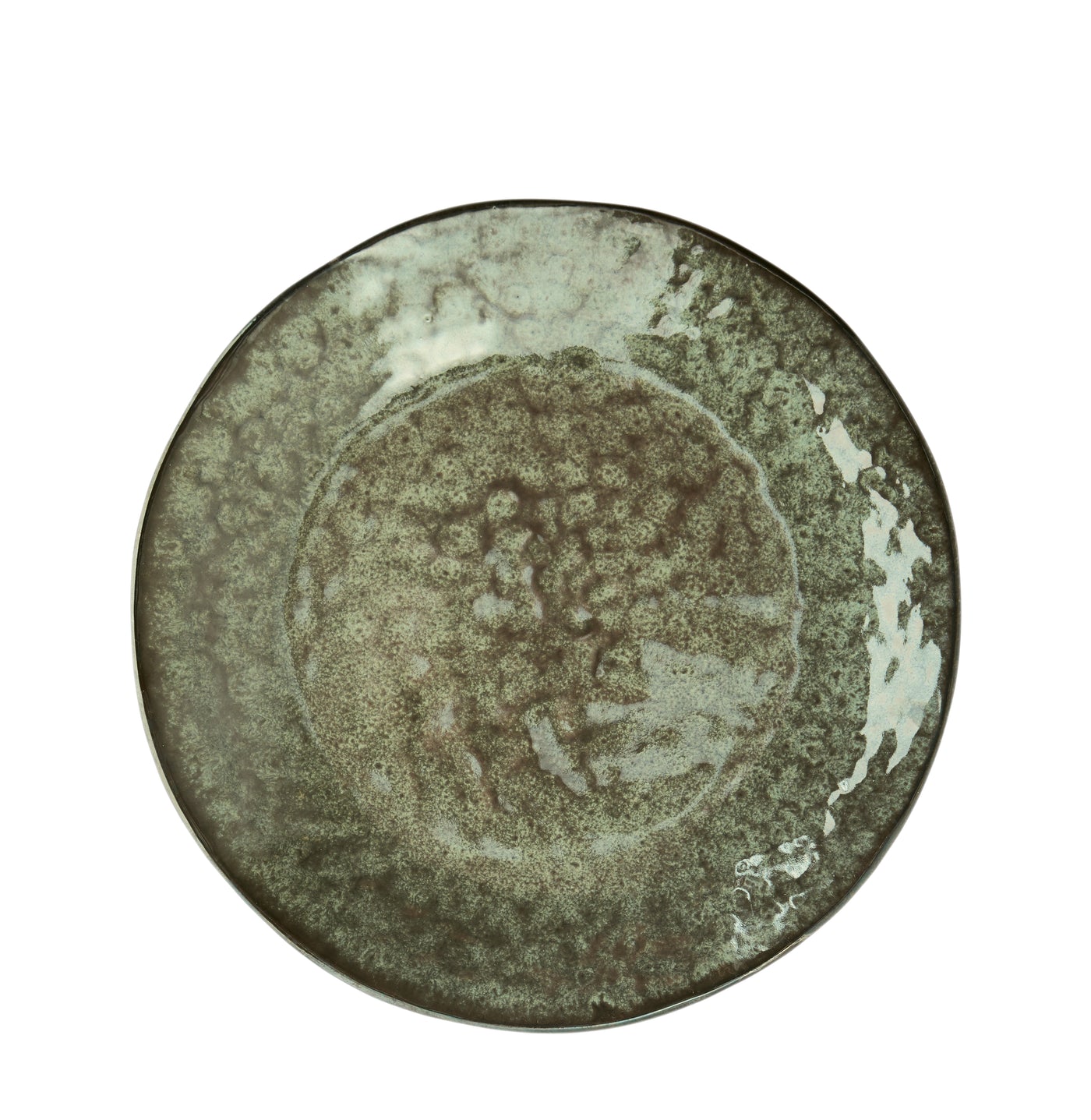 Madam Stoltz Stoneware Dinner Plate