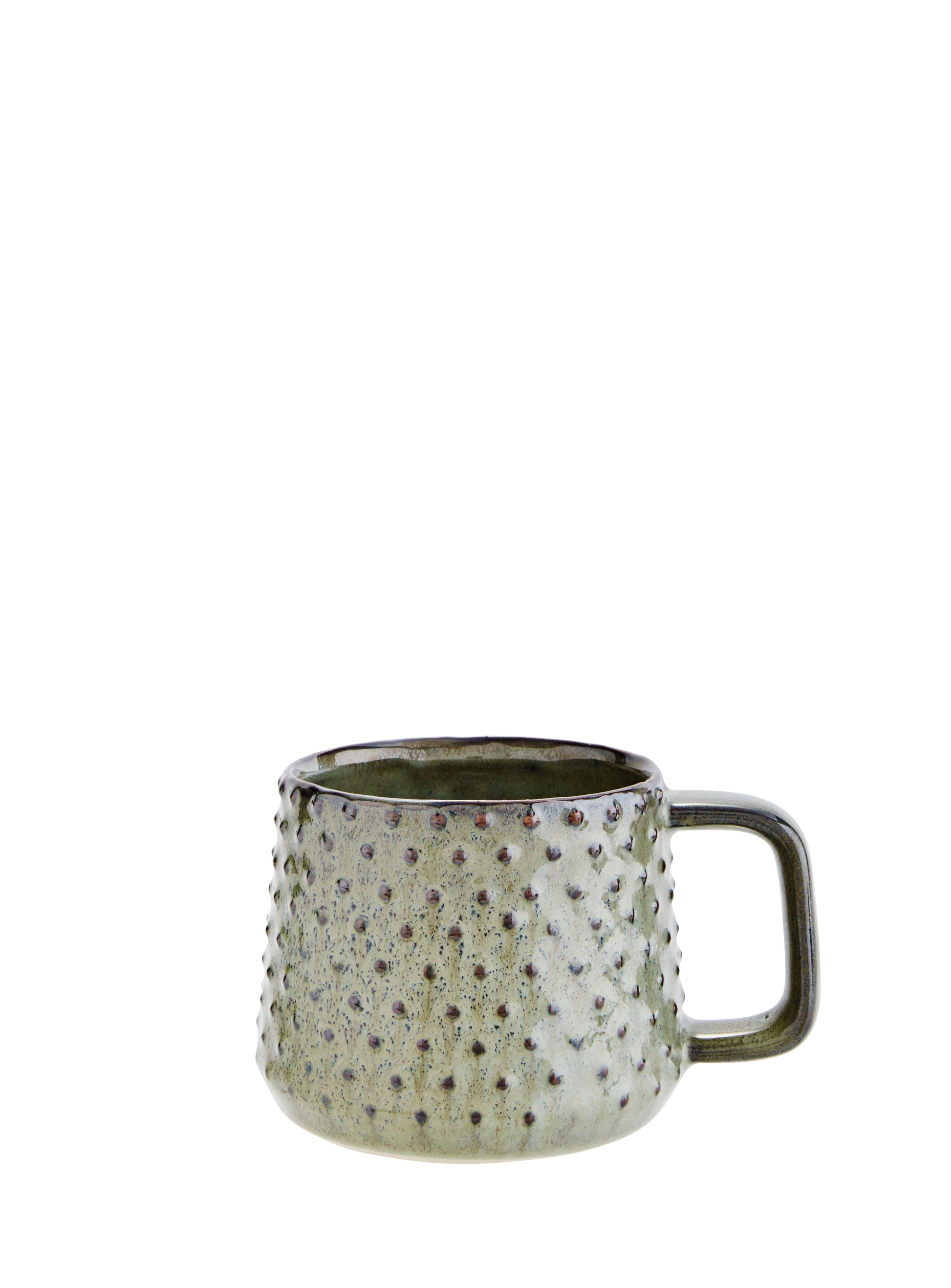Madam Stoltz Stoneware Mug w/ Dots - Ohh! By Gum