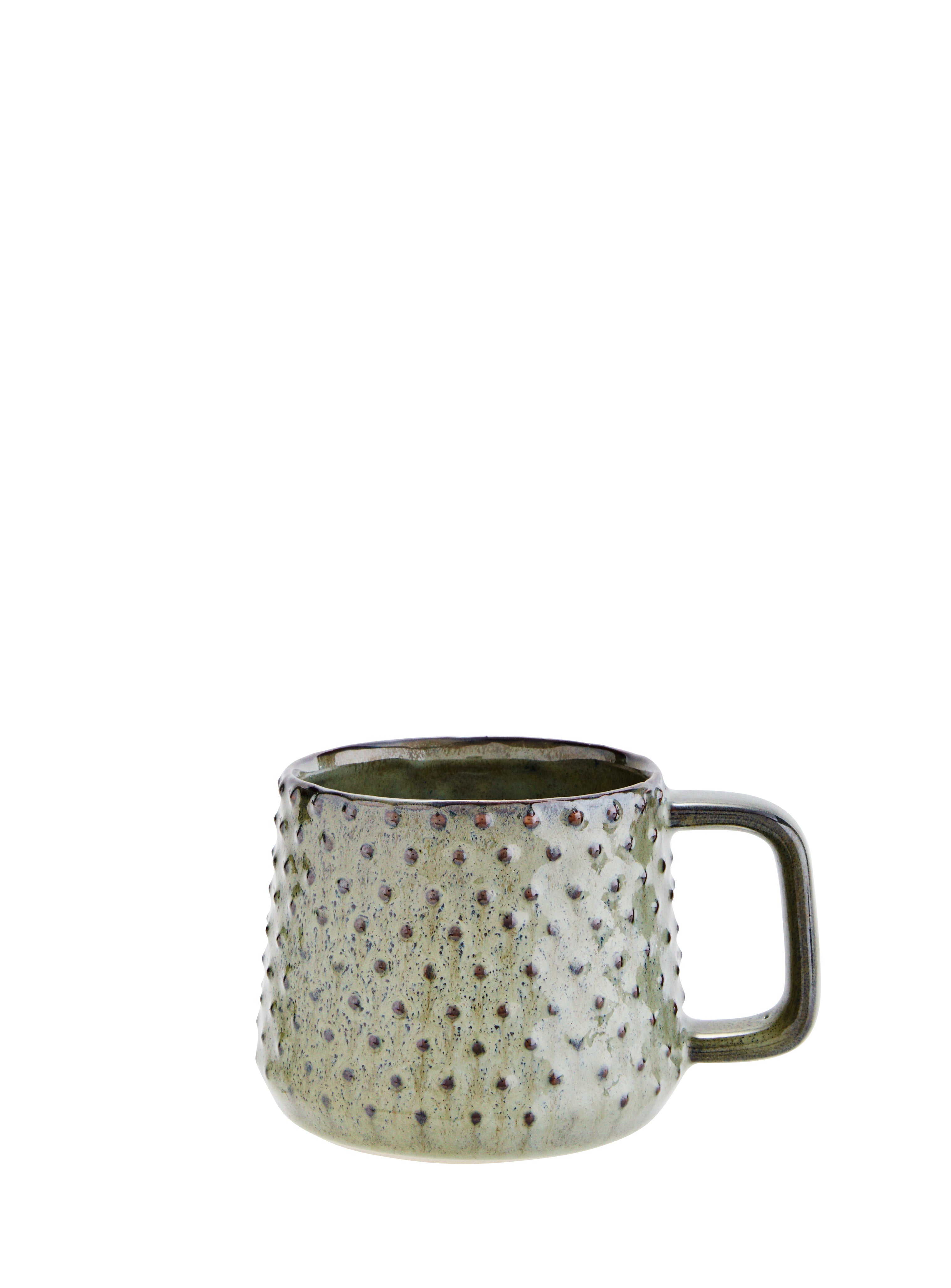 Madam Stoltz Stoneware Mug w/ Dots - Ohh! By Gum