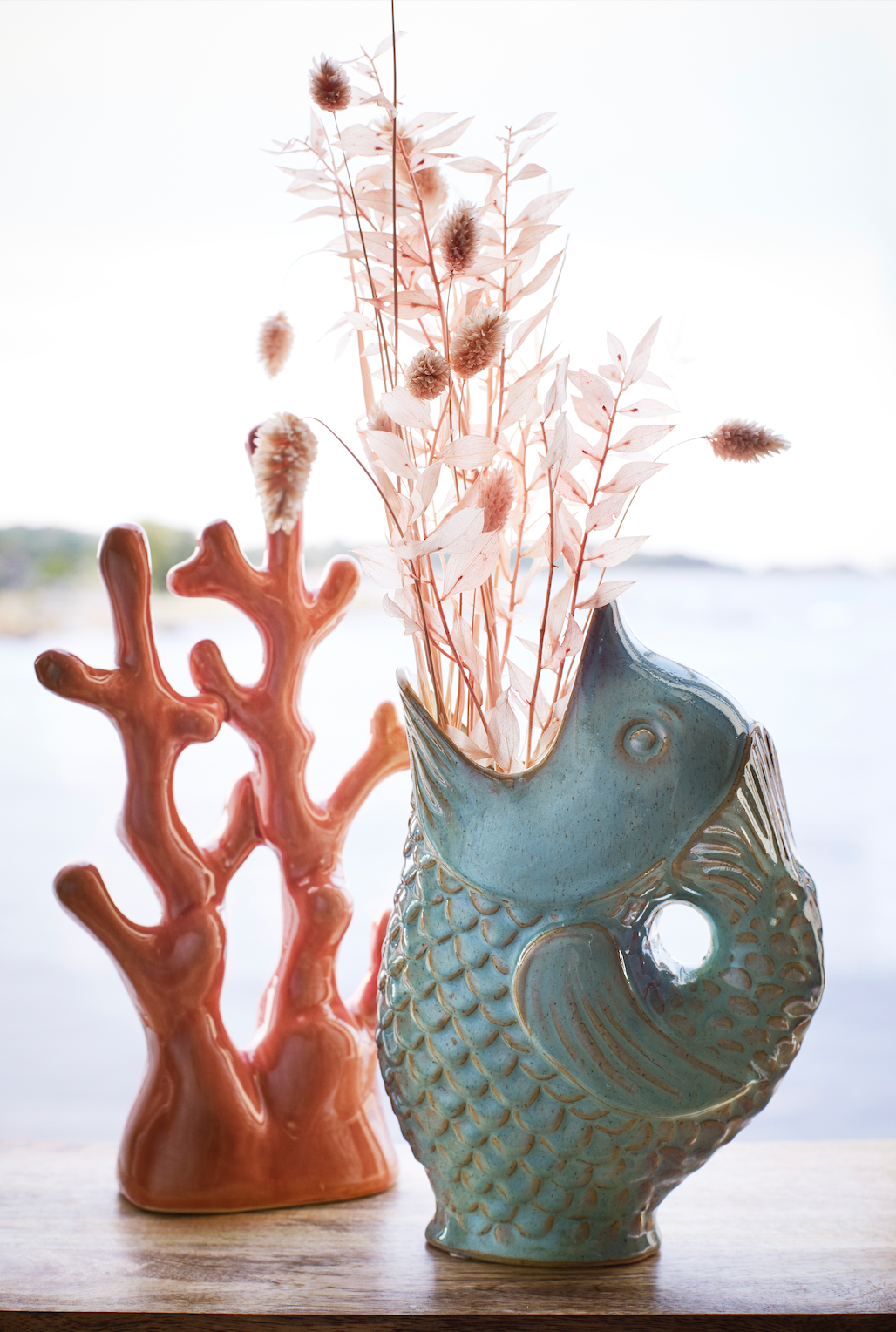 Madam Stoltz Stoneware Vase