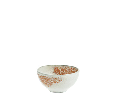 Madam Stoltz White Small Stoneware Bowl