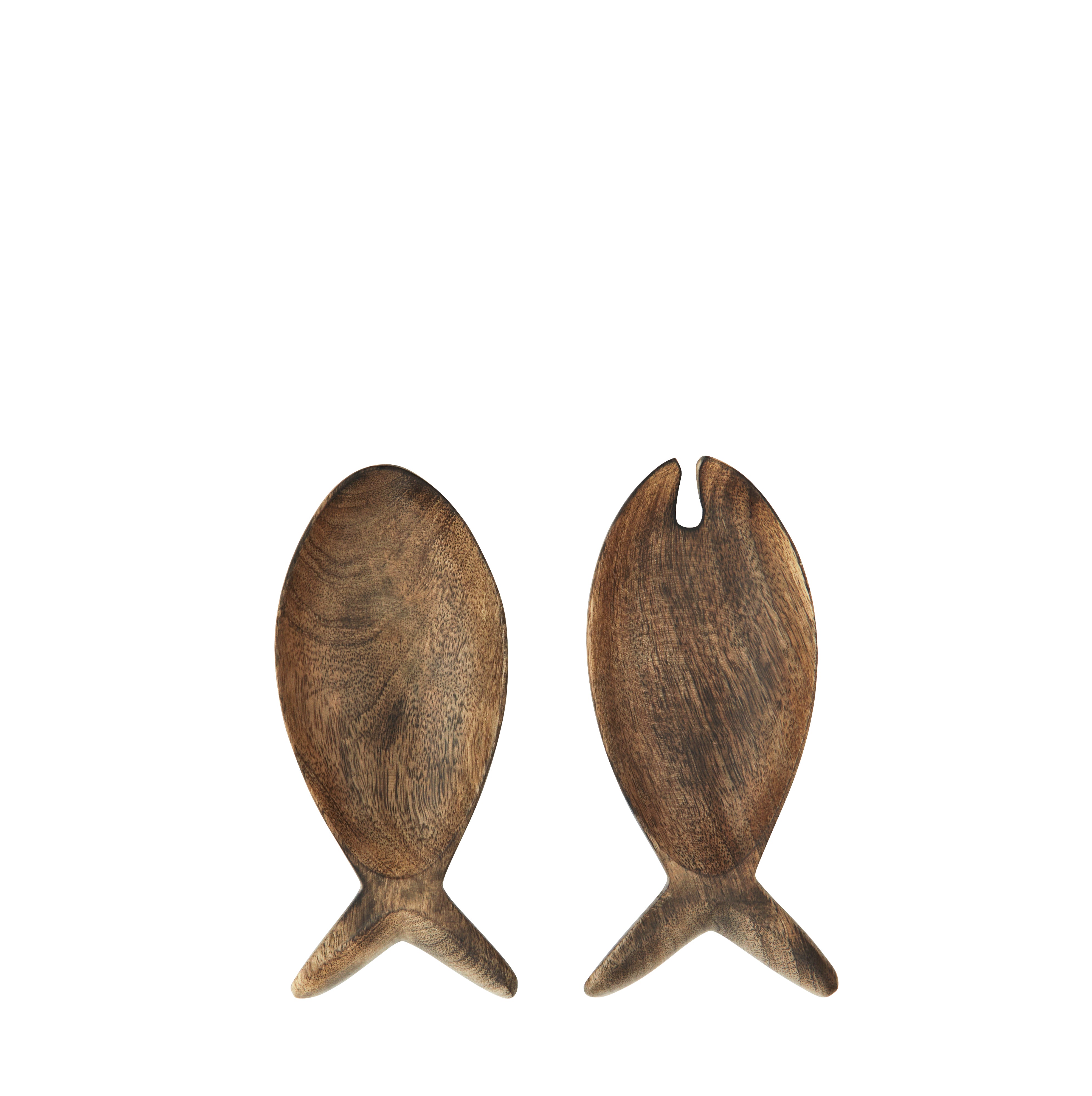 Madam Stoltz Wooden Serving Set