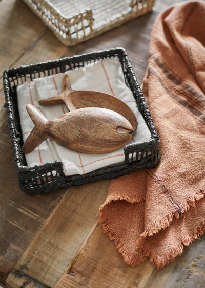 Madam Stoltz Wooden Serving Set